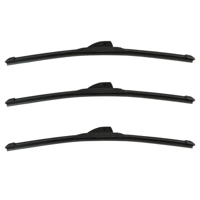 Juego de 3 escobillas limpiaparabrisas delanteras y traseras Trico Tech Foto 1 de 3