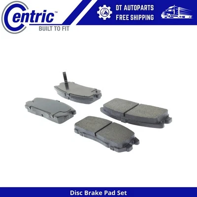 Para Isuzu Trooper 1992-2002 | Pastillas de freno de disco traseras centradas | Semimetálicas Foto 1 de 4