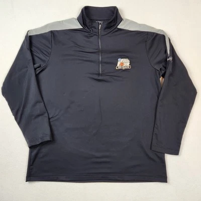 Suéter NCAA Final Four 2012 Nueva Orleans Cuarto Cremallera Para Hombre Grande Negro Antigua Foto 1 de 4
