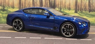1/18 Norev Bentley Continental GT Diecast Model Car Blue *READ* - Image 1 of 4