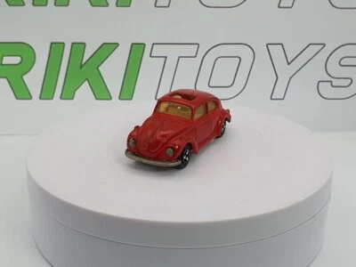 Volkswagen Maggiolino Majorette 1/60 Rosso - Immagine 1 di 4