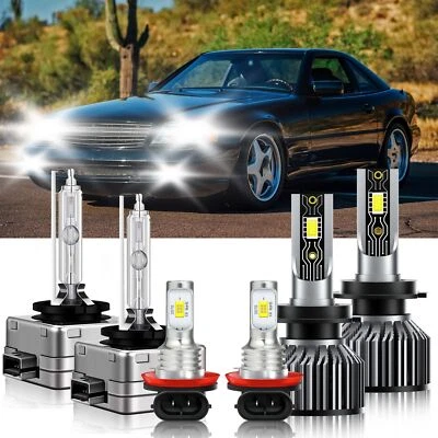 Faro antiniebla de haz alto bajo 6 piezas LED HID para Mercedes-Benz SL500 2009-2012 Foto 1 de 4