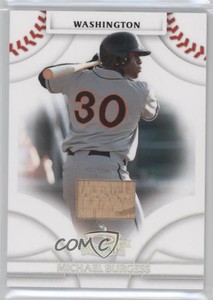 2008 Donruss Threads Bats /500 Michael Burgess #54
