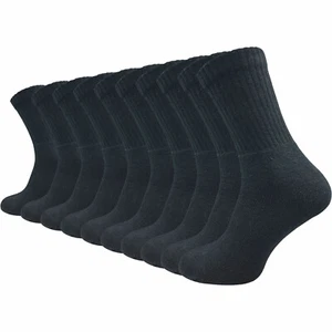 10 Paar Herren Arbeitssocken WORK Herrensocken Socken Baumwolle schwarz schwarze - Bild 1 von 19