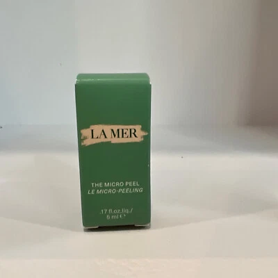 La Mer The Micro Peel Exfoliating Peeling Treatment Serum 0.17oz 5ml NIB 12/2025 - Image 1 of 3