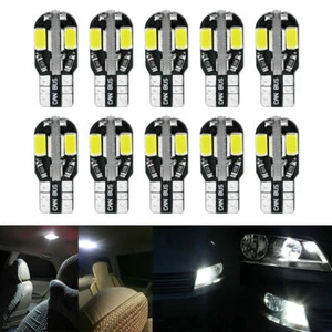 10 x Blanco LED T10 194 168 W5W Mapa Interior Coche Caja Mapa Mapa Mapa Coche Mapa Placa Bombillas - Imagen 1 de 12