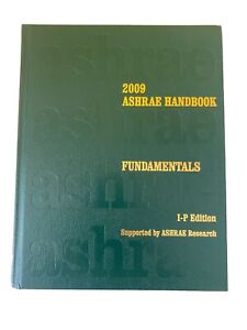 2009 ASHRAE HANDBOOK FUNDAMENTALS I-P EDITION