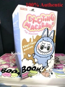 100% Authentic POP MART Labubu The Monsters Macaron Vinyl Plush (Blind Box) NEW - Picture 1 of 12