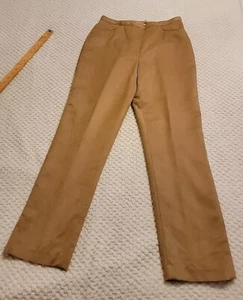 Caslon Soft Suede Feel Slacks Trousers Pants Fully Lined Womens Size 10 Tan  - Picture 1 of 11