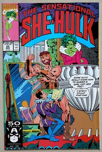 Sensational She-Hulk #25 Vol 1 - Marvel Comics - Simon Furman - Bryan Hitch - Picture 1 of 5