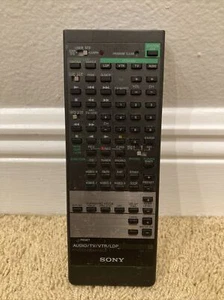 SOLO MANDO A DISTANCIA PROGRAMABLE SONY RM-P302 AUDIO TV VTR LDP - Imagen 1 de 5