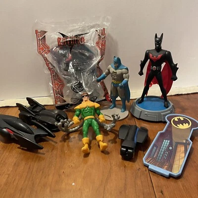 DC Super Friends Burger King Бэтмен фигурка подстаканник герой кружка винтажный 1988 + игрушка - Изображение 1 из 4