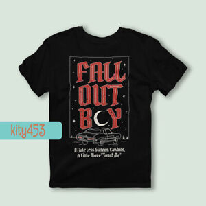 Fall Out Boy Car A Little Less Sixteen Candles Black T-shirt F34572