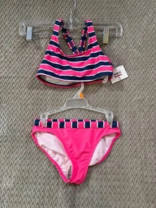OP Girls Two Piece Swimwear M (7-8) - Picture 1 of 2