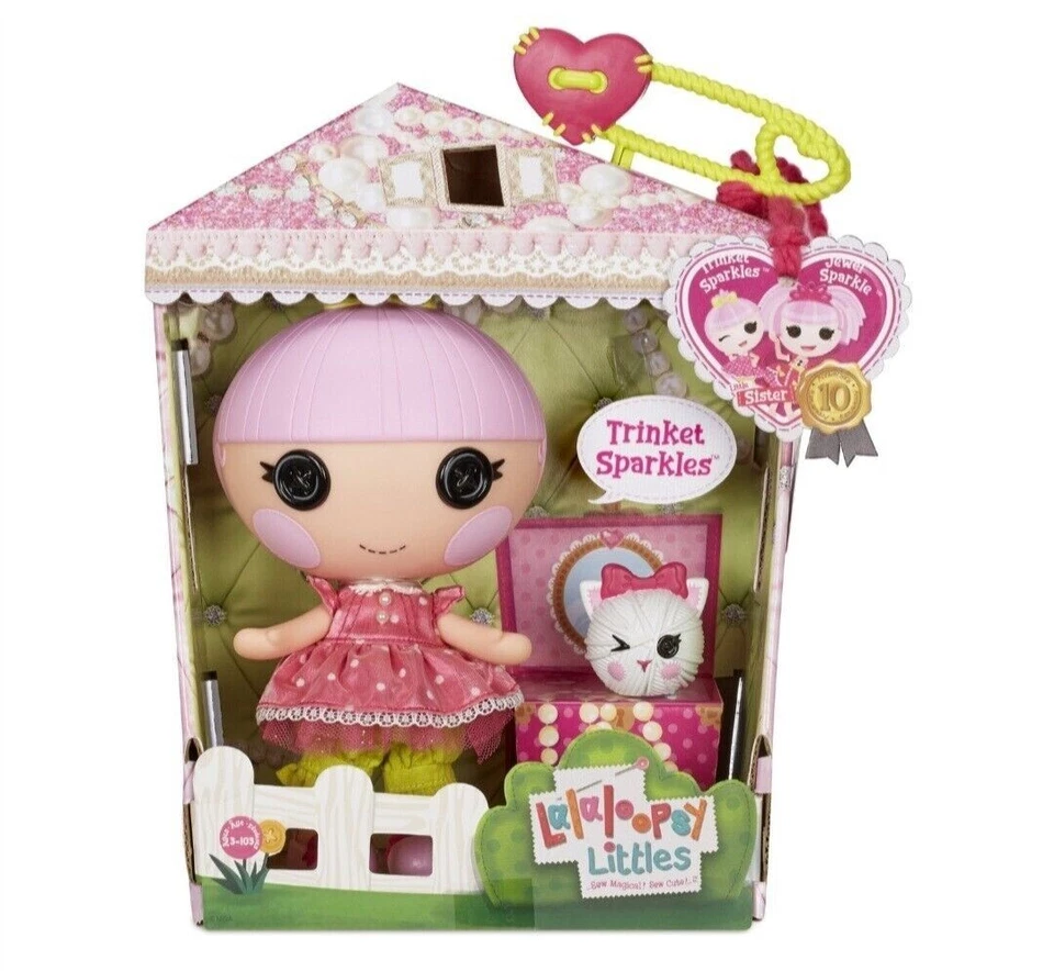 LALALOOPSY Trinket Sparkles Doll - 7".