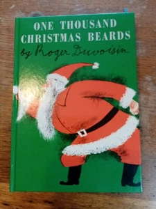 RAR Vintage Buch, Tausend Weihnachtsbärte🎅 Roger Duvoisin, Hardcover 1978 - Bild 1 von 24