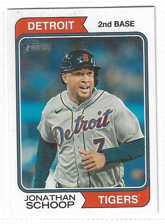 Jonathan Schoop (Detroit) - 2023 Topps Heritage High Baseball "SP" #725 Foto 1 de 1