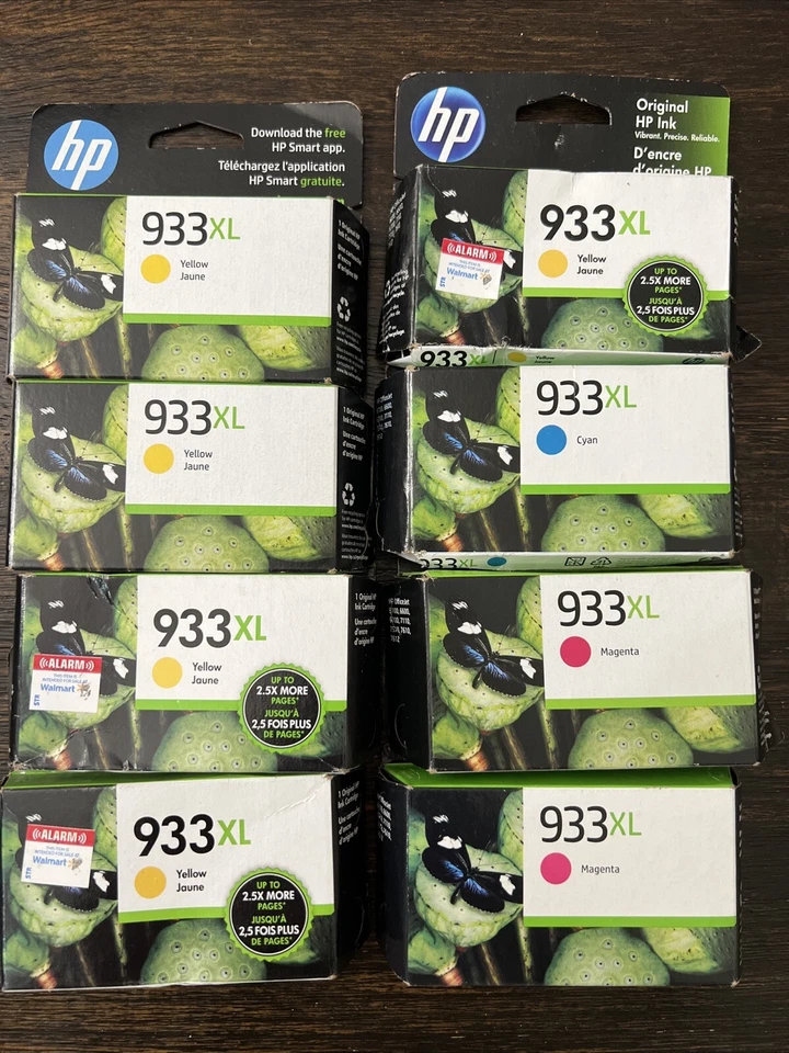 HP CN056AN (933XL) Yellow High Yield Ink 825p *