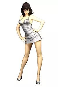 Lupin III Fujiko Mine Figur DX Montage erforderlich Metallic Farbe Kleid Silber JP - Bild 1 von 15
