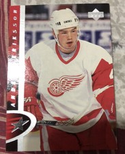 1996-97 Upper Deck #183 Anders Eriksson Rookie Hockey Card!