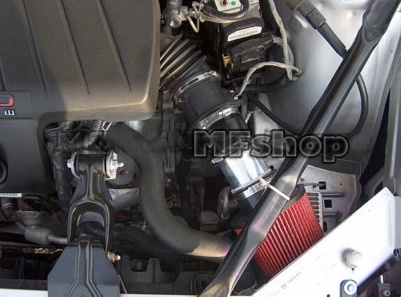 Negro Rojo Para Pontiac Grand Prix 2000-2003 3.1L 3.4L V6 Kit de admisión de aire + Filtro Foto 1 de 1
