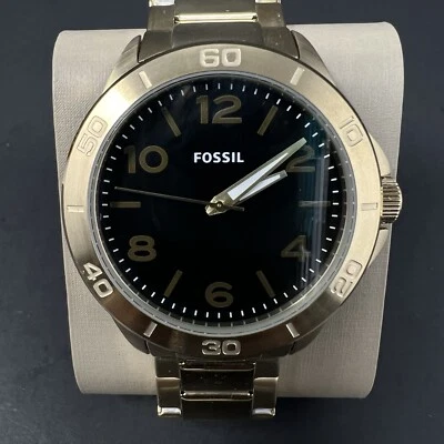 Reloj de vestir Fossil tono dorado para hombre - BQ2332 - con lata Foto 1 de 4