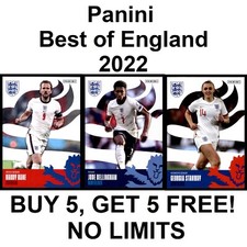 Panini Best of England 2022 **Please Select Cards**