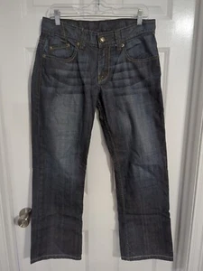 VTG Y2K Affliction Jeans Denim Killers Men 31 Regular Straight Distressed  - Picture 1 of 10