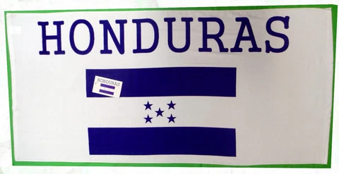 Unisex Honduras Beach Towel 100% Cotton Cover