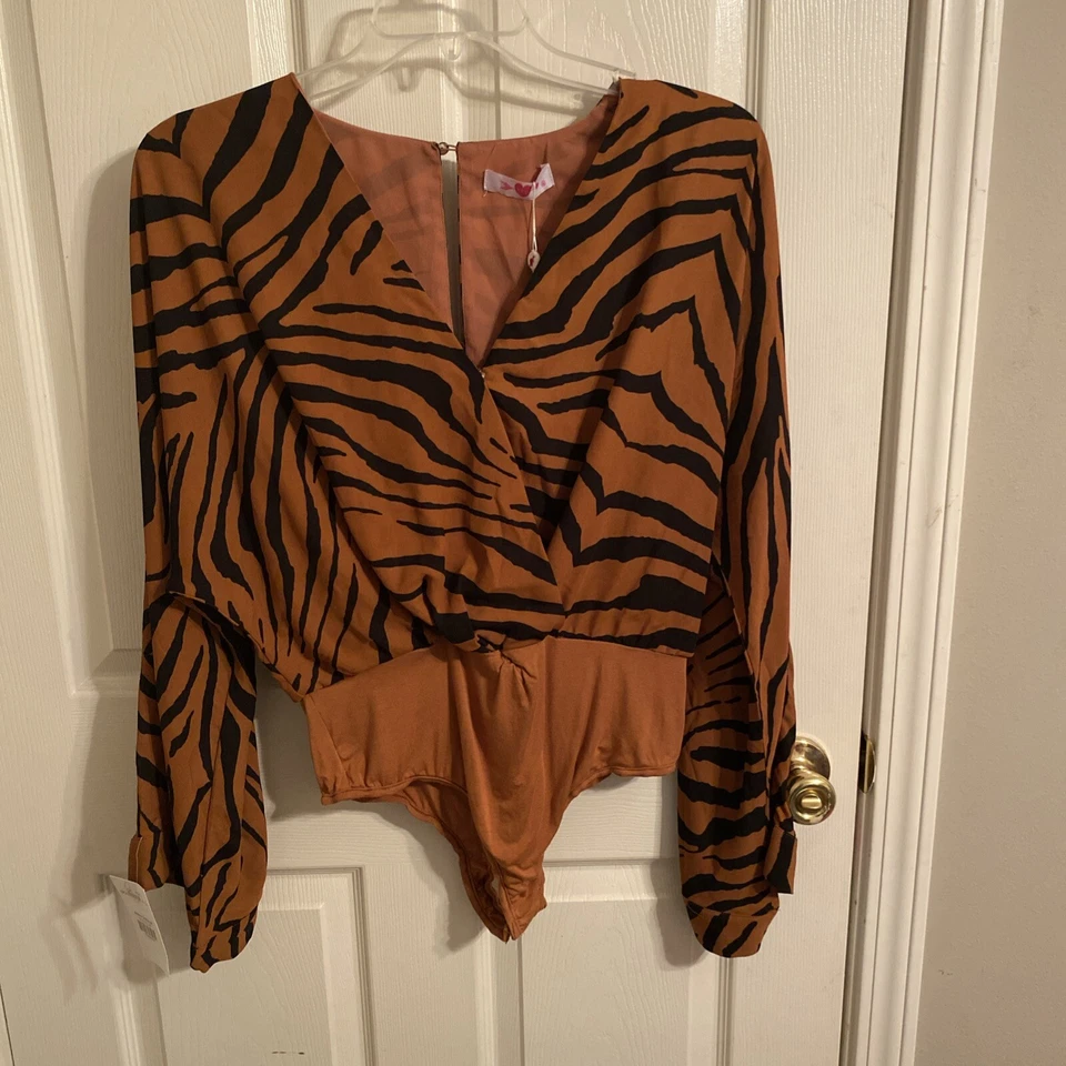 Body love Tigre Body Con Rayas Animales Talla M Foto 1 de 4