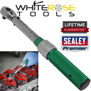 Llave de torsión Sealey micrómetro estilo unidad 1/4" 5-25 Nm calibrada en bandeja de EVA - Imagen 1 de 6