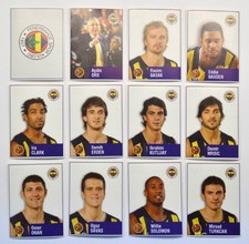 2006-07 Euroleague Basketball Fenerbahce Pick a Player Sticker