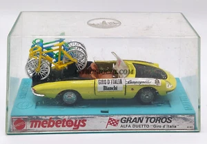 MEBETOYS ALFA ROMEO DUETTO GIRO D'ITALIA 1/43 A 65 BIANCHI VINTAGE 1973 IN BOX - Picture 1 of 13