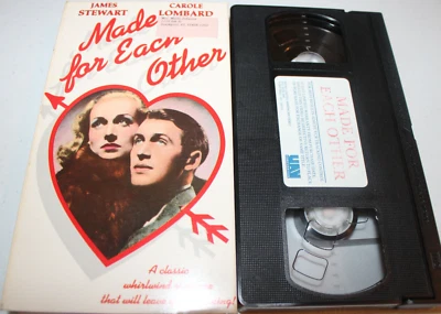 Made for Each Other (VHS 1939) Carole Lombard, James Stewart, Charles Coburn Foto 1 de 2