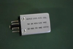 SIGMA INSTRUMENTS RELAY 41ROZ-1000ACG-BSL 1KILOHM 5A 28VDC/120VAC 8 PIN  - Picture 1 of 2