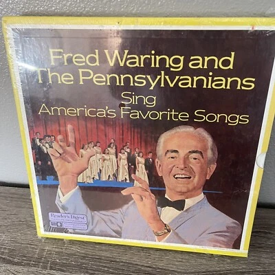 New Vintage Fred Waring and The Pennsylvanians Sing America's Favorite Songs LP - Image 1 of 4