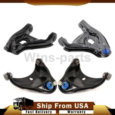 Brazo de control inferior superior delantero con rótula 4 piezas para GMC Yukon 1995-1999 tracción trasera Foto 1 de 4