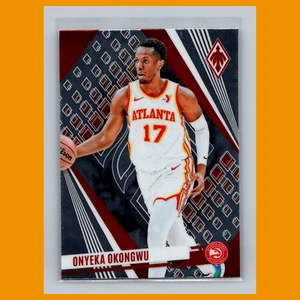 Tarjeta de baloncesto Onyeka Okongwu #130 2023 Panini Phoenix Atlanta Hawks NBA casi nueva - Imagen 1 de 3