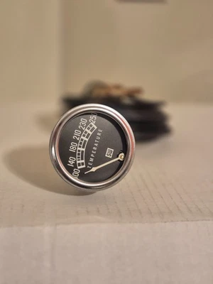 Stewart Warner 2-1/16" Mechanical Water Temp Gauge 144" Capillary 5-40456 - Image 1 of 4