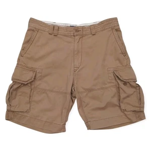 Polo Ralph Lauren Classic Cargo Shorts Mens 38 Flap Pockets Heavyweight Khaki - Picture 1 of 11