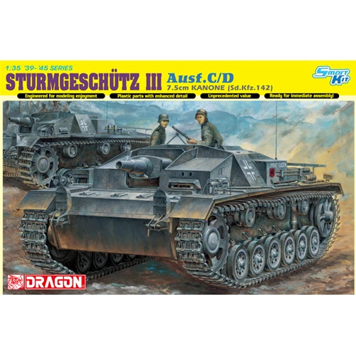 STURMGESCHUTZ 7,5 KANONE KIT 1:35 Dragon Kit Mezzi Militari Modellino Nuovo - Immagine 1 di 1