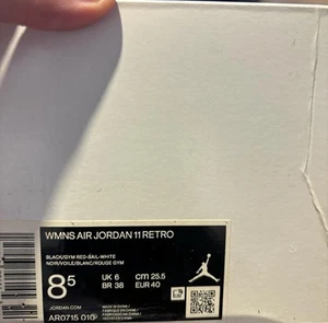 Jordan 11 Animal Instinct Women's size 8.5 - Picture 1 of 5