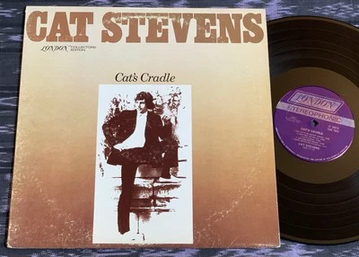 LP EX Cat Stevens Cat's Cradle Vinyl Matthew and Son New Masters rod stewart ‘77 - Image 1 of 2
