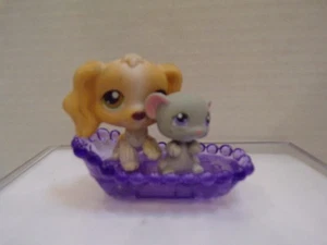 Littlest Pet Shop~#79~Cocker~#80~Mouse~Standing~Version #2~Whirl Playground - Picture 1 of 4