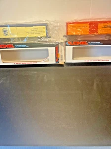 (2) LIONEL INVENTOR FREIGHT SERIES CARS A.C. GILBERT , JOSHUA LIONEL COWEN NIB - Picture 1 of 6