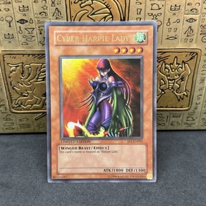 Yugioh Cyber Harpie Lady SP1-EN001 Ultra Rare Limited Edition NM - Picture 1 of 2