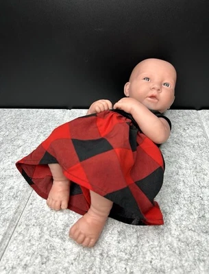 Muñeca bebé recién nacido realista Berenguer 22-07 arrugas ojos azules desnuda 12" Foto 1 de 4