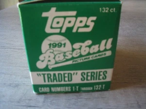 1991 Topps Baseball Traded Series Set Sealed Box - Picture 1 of 1