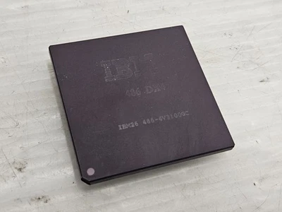 IBM Blue Lightning 486-4V3100GC, 100MHz, Socket 3, 3.45V, Rare CPU, Working - Image 1 of 2