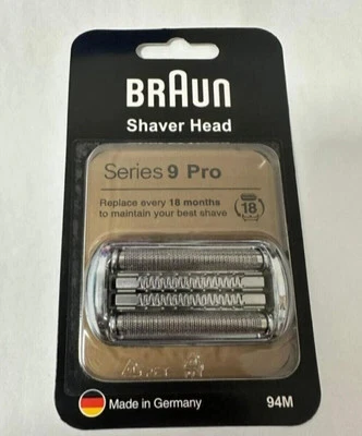 Cartuccia Ricambio Braun Shaver Head Series 9 Pro - 94M Original - Immagine 1 di 4